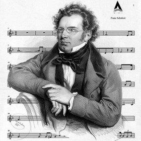 تصویر نت ویالن Ave Maria شوبرت 