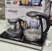 تصویر کتری برقی برند یونیک مکس مدل UM -110 لمسی 1.8 لیتر موتور 2200 وات Electric Kettle