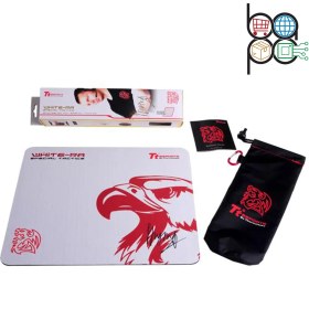 تصویر موس پد گیمینگ THERMALTAKE White-Ra 