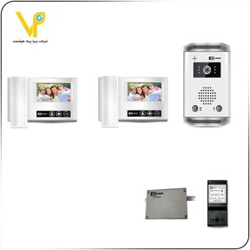 تصویر پکیج یک طبقه آیفون تصویری تکنما VDP-D43 