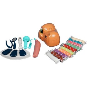 تصویر اسباب بازی دندان پزشکی دایناسور کدDinosaur dental toy8635 