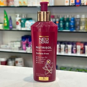 تصویر کرم مو کراتینه فاقد سولفات نوتریسل نئودرم حجم 200 میلی لیتر Neuderm Nutrisol Keratin Hair Cream 200ml