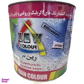 تصویر رنگ اکریلیک مخصوص نما نیوکالر مدل Rain Color وزن 20 کیلوگرم 