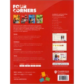 تصویر Four Corners 2nd 2 SB+WB+DVD - Glossy Papers Four Corners 2nd 2 SB+WB+DVD - Glossy Papers