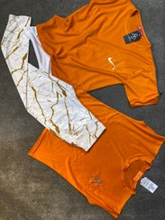 تصویر ست لباس ورزشی زنانه اقتصادی تک سایز sportswear economy free size