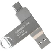 تصویر فلش مموری OTG USB3.2 تایپ سی کینگ استار مدل C60 - 32GB 