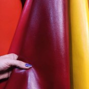 تصویر چرم بزی آلبالویی ابروباد هر فوت ۹۰ تومن| خرید چرم طبیعی باکیفیت از فروشگاه چرماویز 