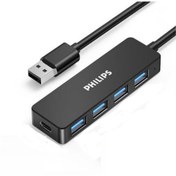 تصویر هاب 4 پورت USB3.0 فیلیپس مدل SWR1603C/93 