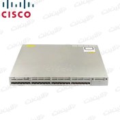 تصویر سوئیچ سیسکو مدل WS-C3850-24XS-S استوک Cisco WS-C3850-24XS-S 24Port Switch Stock