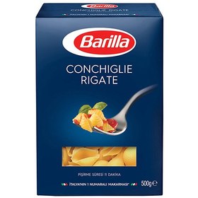 تصویر ماکارونی باریلا Conchiglie rigate وزن 500 گرم 