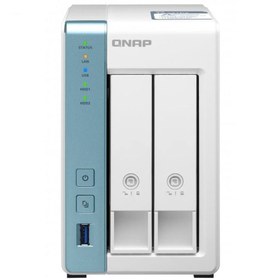 تصویر ذخيره ساز تحت شبکه کيونپ مدل TS-231P3-2G Qnap TS-231P3-2G 2Bay NAS Storage