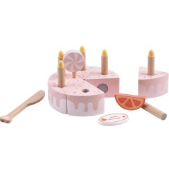 تصویر کیک تولد چوبی کلاسیک ورد Classic World 