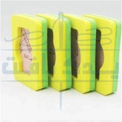 تصویر لرزه گیر صدا گیر ( زیر پایه میز چرخ خیاطی) پک 4 عددی shock absorber (sound absorber)