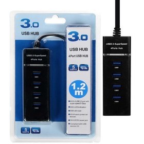 تصویر هاب 4 پورت USB3 1067 4-port USB3 hub 1067