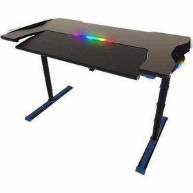 تصویر میز گیمینگ Twisted Minds GDTS-4 RGB Gaming Desk – Black/Blue 