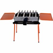 تصویر کباب پز دوگانه سوز مه پویا مدل BRB-M84 