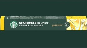 تصویر کپسول قهوه استارباکس (STARBUCKS BLONDE - ESPRESSO ROAST) قهوه 100 گرم استارباکس کپسول قهوه استارباکس (STARBUCKS BLONDE - ESPRESSO ROAST)