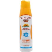 تصویر اسپری ضد آفتاب اس پی اف 30 كودك 150 میلی لیتر سان سیف ا Sunsafe Kids Sun Block Continious Spray Sunsafe Kids Sun Block Continious Spray