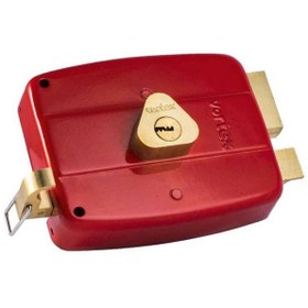 تصویر قفل حیاطی ورتکس مدل 540.12B - قرمز 