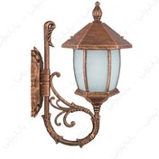 تصویر چراغ دیواری پارکی تکشیدفام مدل ویکتوریا خمره ای کد 8103-16 