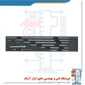 تصویر ست میکرومتر آسیمتو میله ای 300-50 داخل سنج مدل 0-12-242 Asimeto Inside Micrometer Interchangeable Rod Type 242-12-0