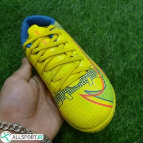 تصویر کفش فوتسال سایزکوچک مرکوریال طرح اصلی Nike Mercurial Yellow 