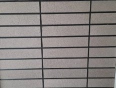 تصویر آجر نما پلاک نسوز طوسی تیره S20 