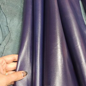 تصویر چرم بزی کاربنی سیر 