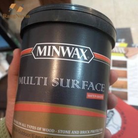 تصویر رنگ چوب مشکی مات 