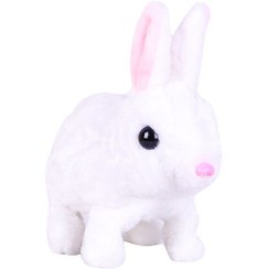 تصویر عروسک خرگوش موزیکال پولیشی باتری خور 