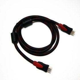 تصویر کابل HDMI طول 1.5 متر مناسب انتقال تصویر و صوتی از لبتاب به تلویزیون السیدی یا الیدی مدل کنفی دلتا اتصال لپ تاپ به تلویزیون (LED یا LCD) 1.5m Delta High Speed HDMI Cable 