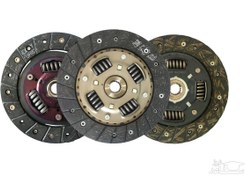 تصویر دیسک و صفحه کلاچ ایساکو مناسب رانا ۲۰۷ و ۲۰۶ مدل TU5 