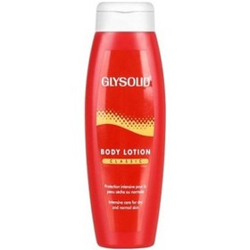 تصویر لوسیون بدن گلیسولید glysolid body lotion اصل المان ایتالیا 