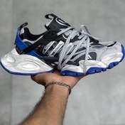 تصویر آدیداس دیلاکس آبی مشکی طوسی Adidas Deluxe Gris Blue Homme 