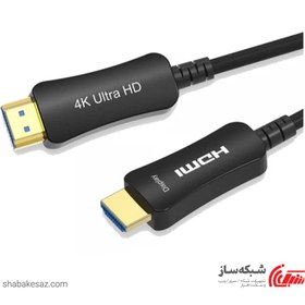 تصویر کابل HDMI v2.0 فیبر نوری فرانت 120 متری Fiber Optic Faranet HDMI v2.0 Cable 120M