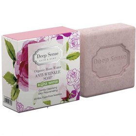 تصویر صابون گلاب پوست‌های دارای چروک دیپ سنس سی گل ۷۵ گرم Seagull Deep Sense Organic Rose Water Anti Wrinkle Soap 75gr