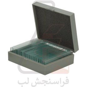 تصویر جعبه جای لام 50 عددی، با درب لولایی قفل‌دار ABS برند PIP کد 120037 