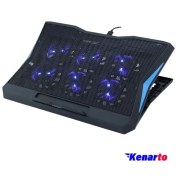 تصویر پایه خنک کننده دی نت مدل DT-60 با ۶ فن 