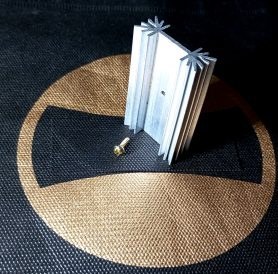 تصویر هیت سینک- سایز 6cmx3.5cm-مدل H5 