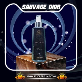 تصویر بادی اسپلش مردانه مانتره مدل ساواژ دیور ( Sauvage Dior ) – Mantre 