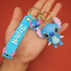 تصویر جاکلیدی سیلیکونی طرح استیچ 