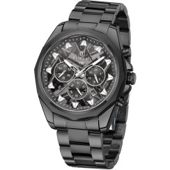 تصویر ساعت مچی مردانه ریوارد مدل 812052 بند فلزی ضد آب 