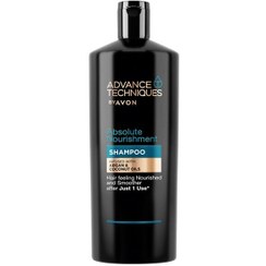 تصویر شامپو اون حاوی روغن آرگان و نارگیل AVON حجم 700 میل Advance Techniques Absolute Nourishment Shampoo 700ml