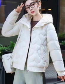 تصویر کاپشن زنانه در سه رنگ 