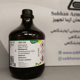 تصویر متانول گرید HPLC با کد 106007 مرک Methanol gradient grade for liquid chromatography LiChrosolv® Reag. Ph Eur