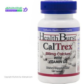 تصویر قرص کلترکس HEALTH BURST CALTREX TABLETS