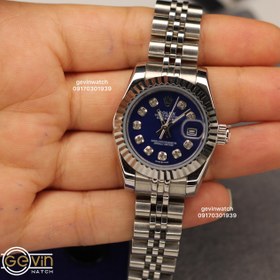 تصویر ساعت رولکس دیت جاست فلزی زنانه ROLEX