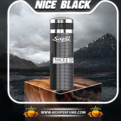 تصویر اسپری بدن مردانه مدل نایس بلک ( Nice Black ) – Sapil 