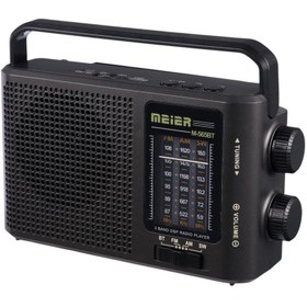 تصویر رادیو اسپیکر بلوتوثی فلش خور Meier M-565BT Meier M-565BT Wireless Radio Speaker