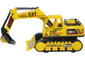 تصویر اسباب بازی بیل مکانیکی کوماتسو بزرگ درج مدل جعبه کادویی Komatsu Great Shovel toy Insert Gift Box Model